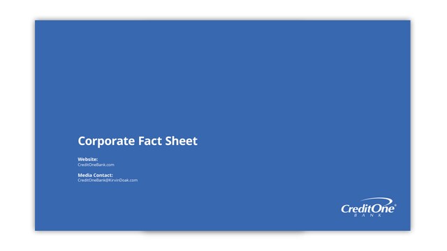 Corporate Fact Sheet